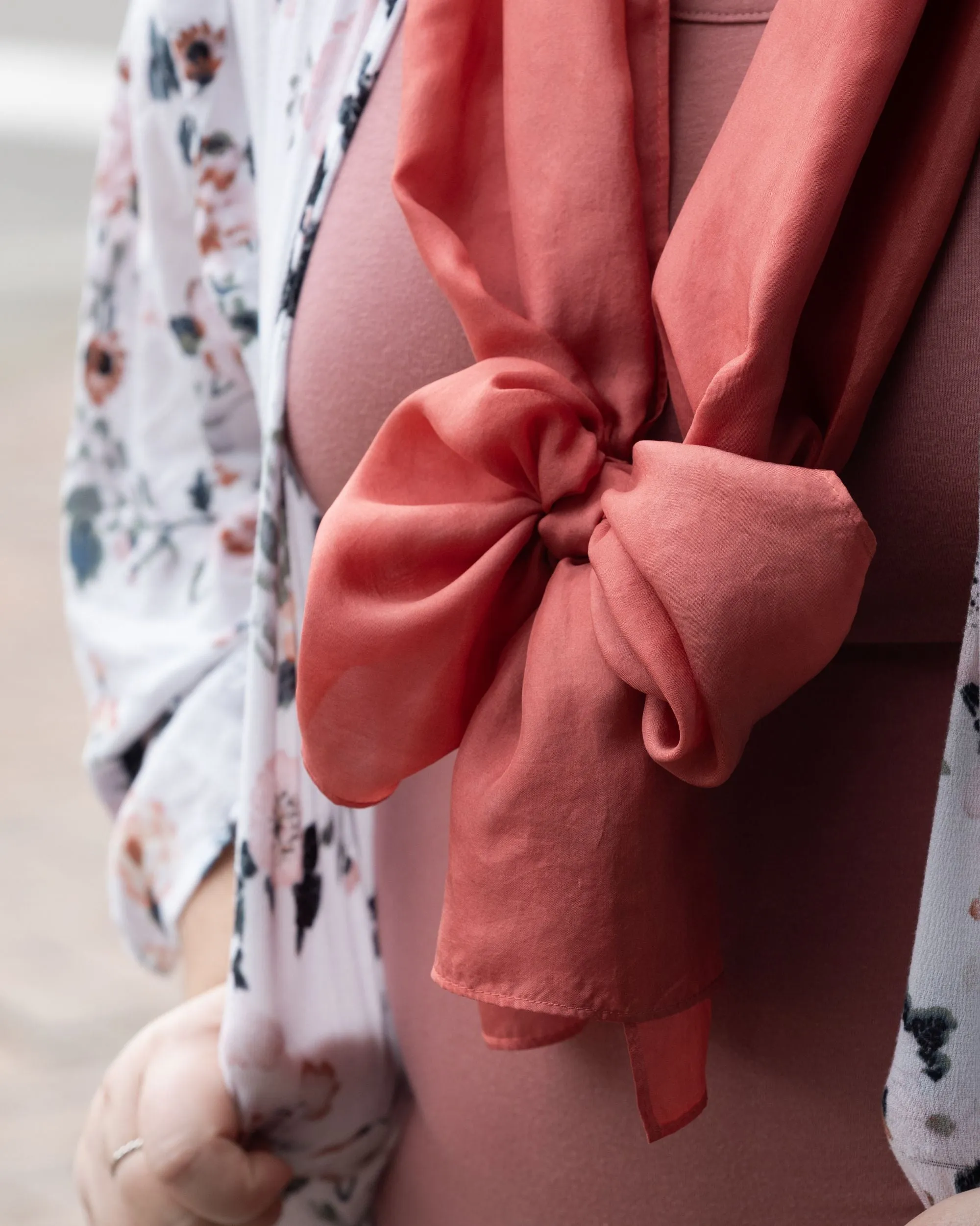 Russet Silk Scarf - January