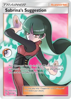 Sabrina's Suggestion 181/181 FULL ART RARE