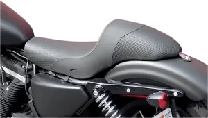 Saddlemen 807-11-0923 Americano Cafe Seat - Modern - Smooth - Black