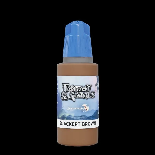 Scale 75 Fantasy & Games 17ml - Blackert Brown