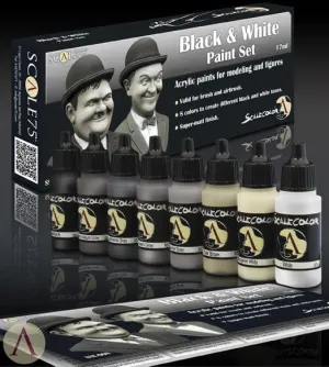 Scale 75 Scalecolor Paint Set - Black and White