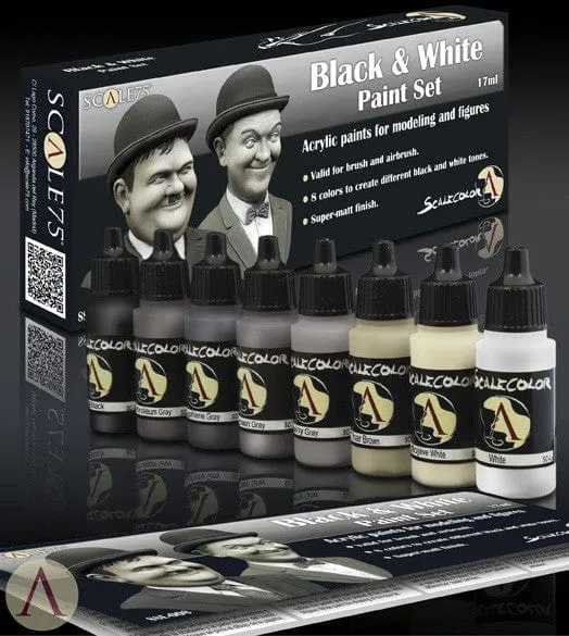 Scale 75 Scalecolor Paint Set - Black and White