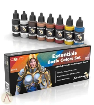 Scale 75 Scalecolor Paint Set - Essentials Colors