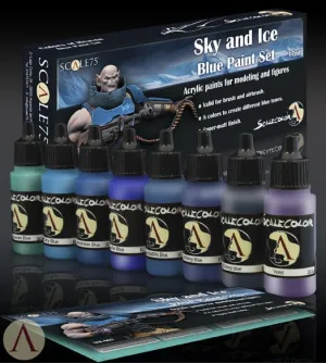 Scale 75 Scalecolor Paint Set - Sky and Ice Blue