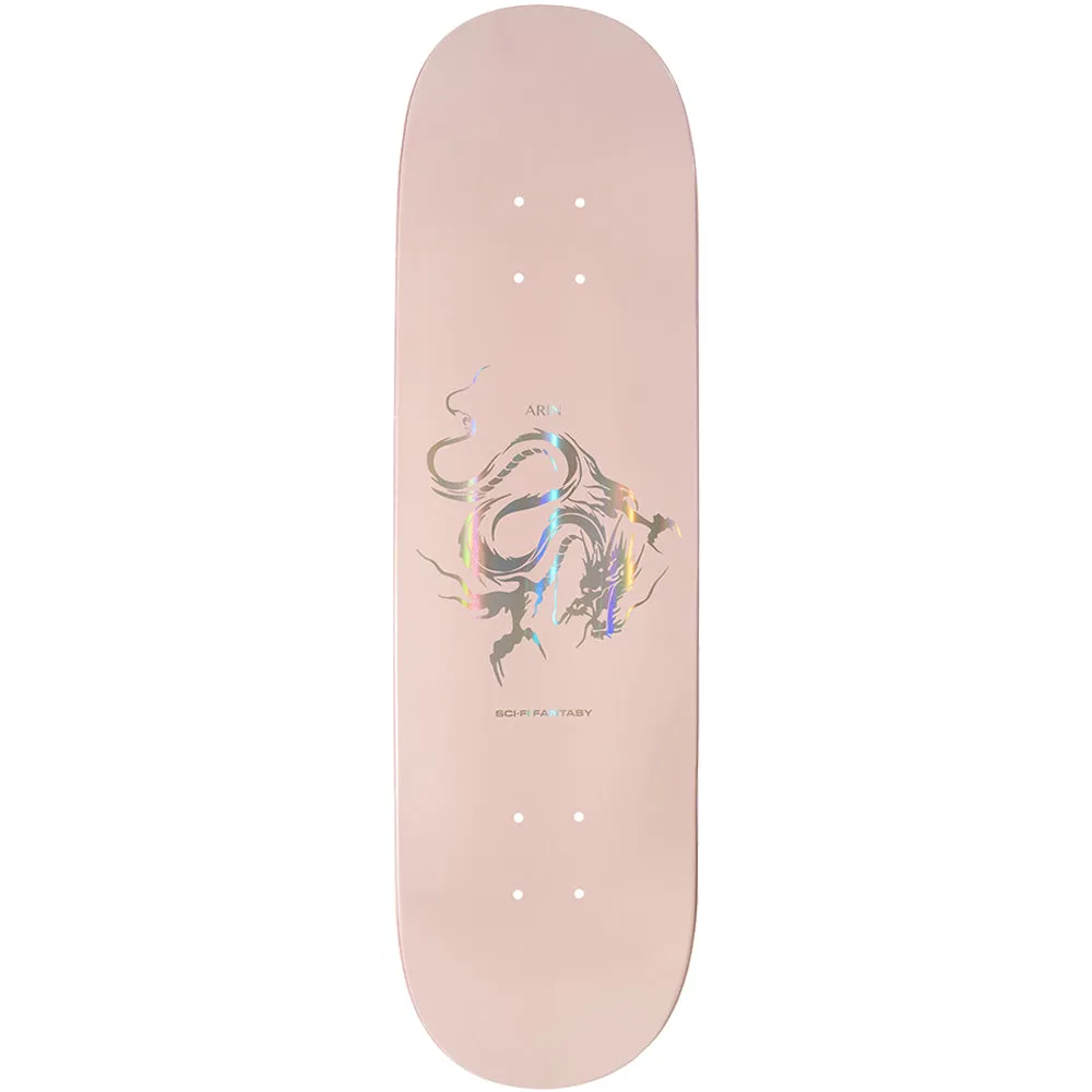 Sci-Fi Fantasy Arin Lester Holographic Dragon Skateboard Deck 8.25"