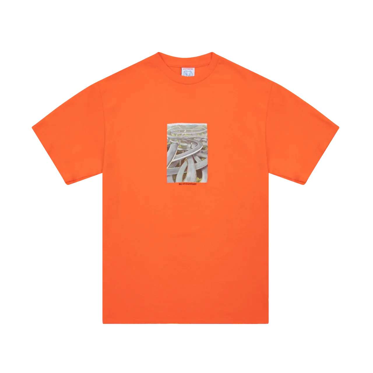 Sci-Fi Fantasy Freeway Tee - Orange