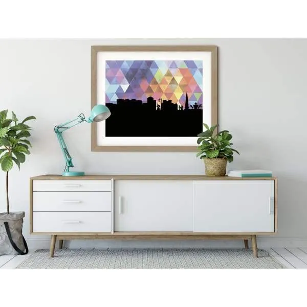 Scottsdale, Arizona geometric skyline