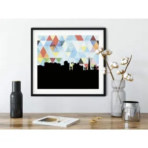 Scottsdale, Arizona geometric skyline
