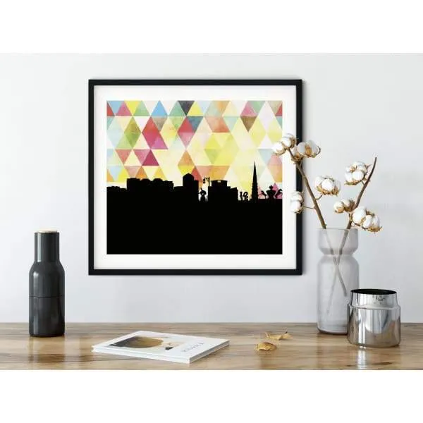 Scottsdale, Arizona geometric skyline