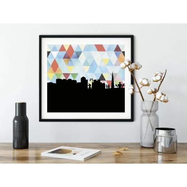 Scottsdale, Arizona geometric skyline