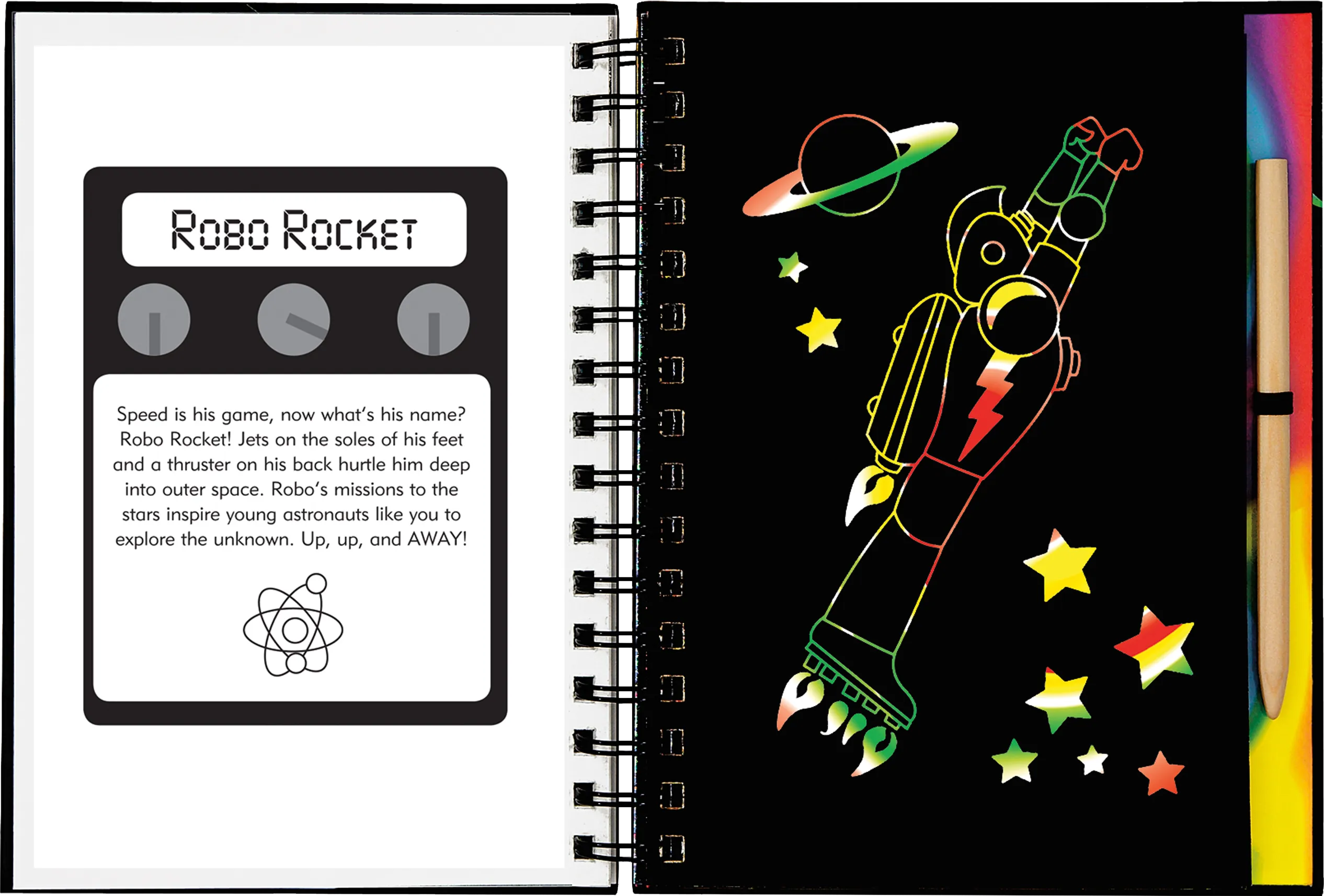 Scratch & Sketch: Robots