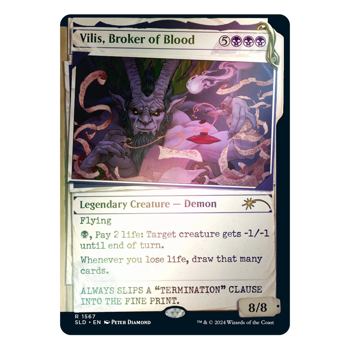 Secret Lair Winter Superdrop 2024 Showcase: Murders at Karlov Manor Foil Edition