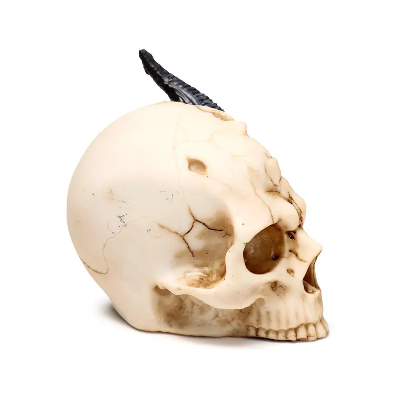 Shadows of Darkness Dragon - Black Dragon in Skull Small