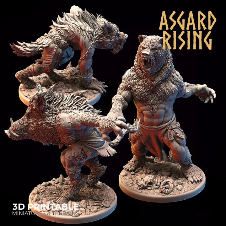 Shape Shifters Warband (3 Set)