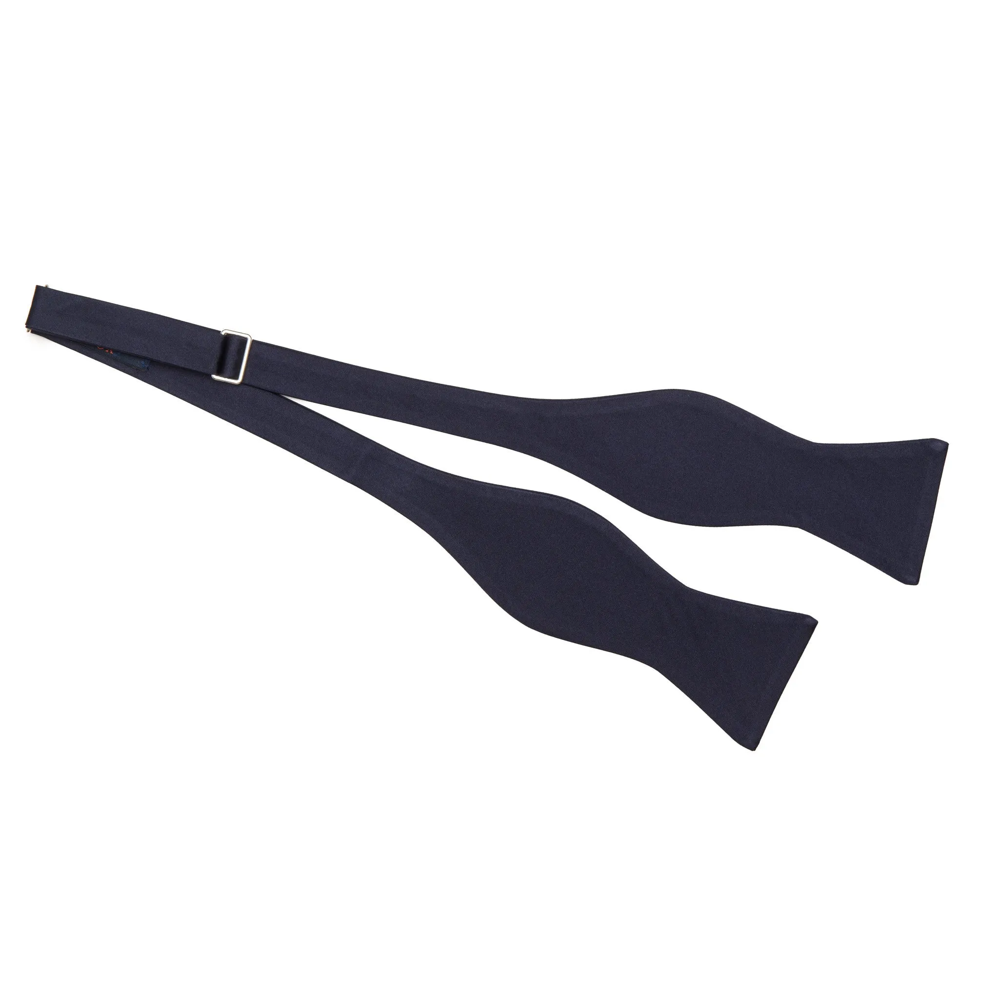 Silk Bow Tie - Midnight Blue