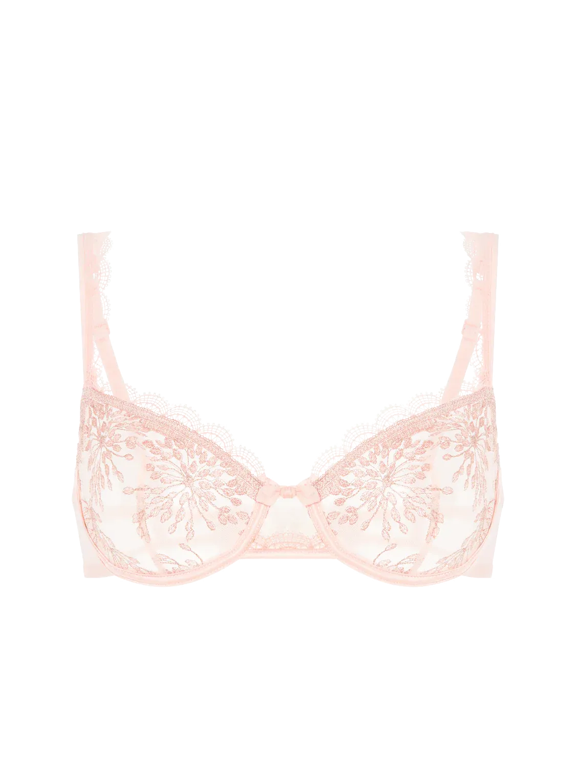 Singuliere Half Cup Bra In Petal Powder - Simone Perele