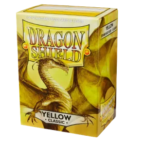 Sleeves - Dragon Shield - Box 100 - Yellow Classic