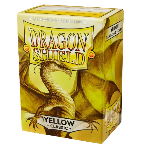 Sleeves - Dragon Shield - Box 100 - Yellow Classic
