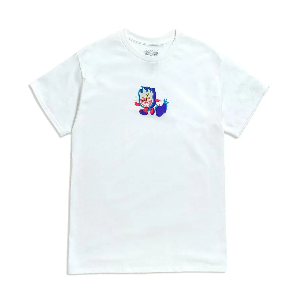 Spitfire X Sci-Fi Fantasy 'Burning Time' T-Shirt (White)