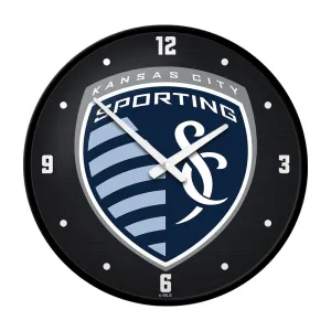 Sporting Kansas City: Modern Disc Wall Clock