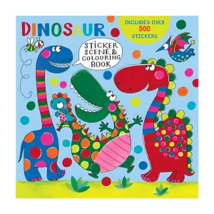 Sticker Scene Book - Dinosaur