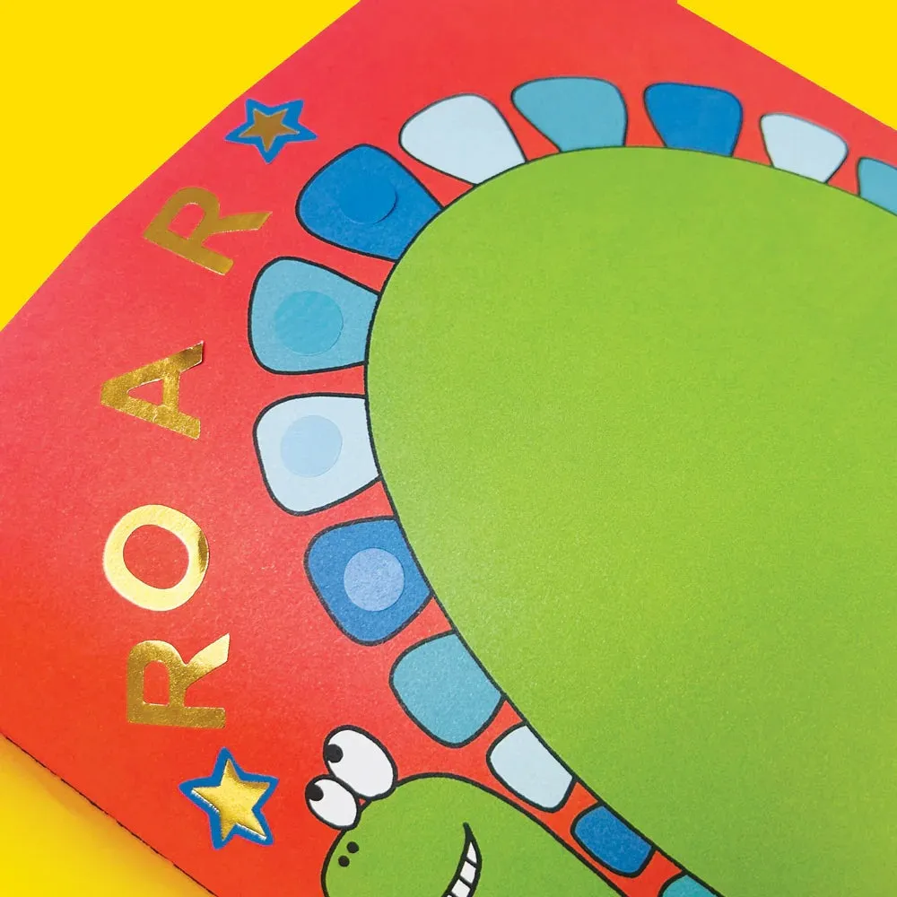 Sticker Scene Book - Dinosaur