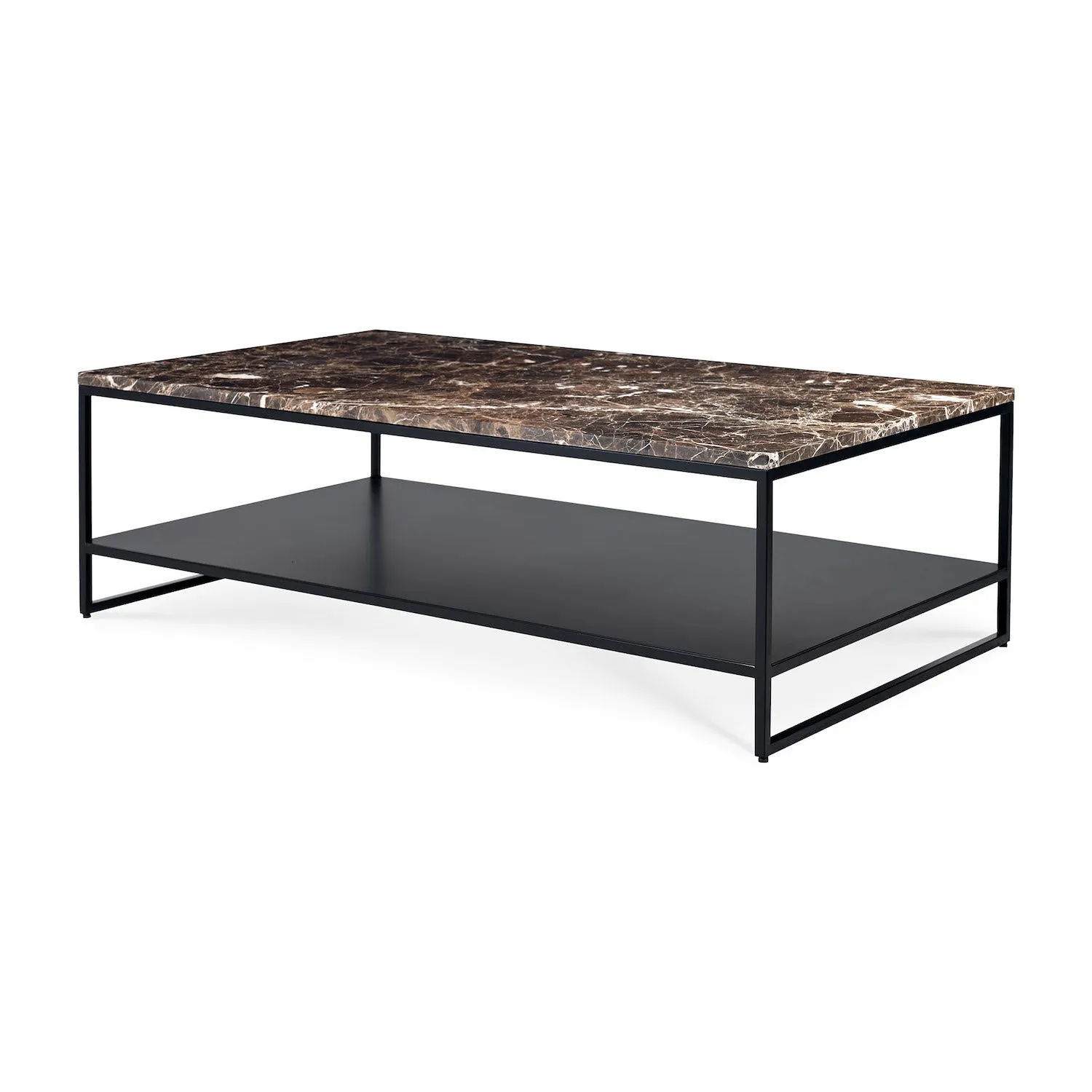 Stone Coffee Table - Dark Emperador