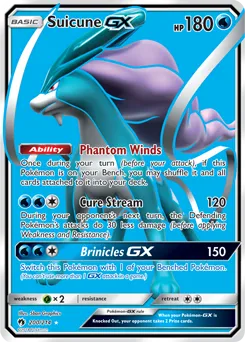 Suicune GX 200/214 FULL ART FOIL RARE