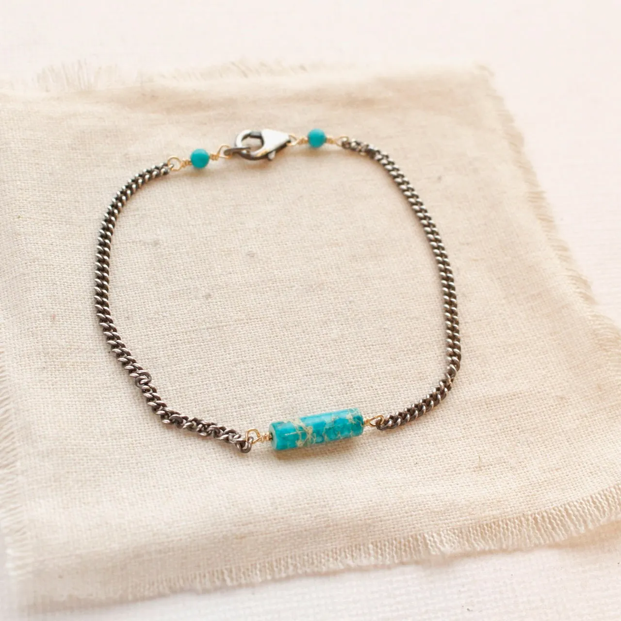 Sydney Sea Sediment Jasper Bracelet