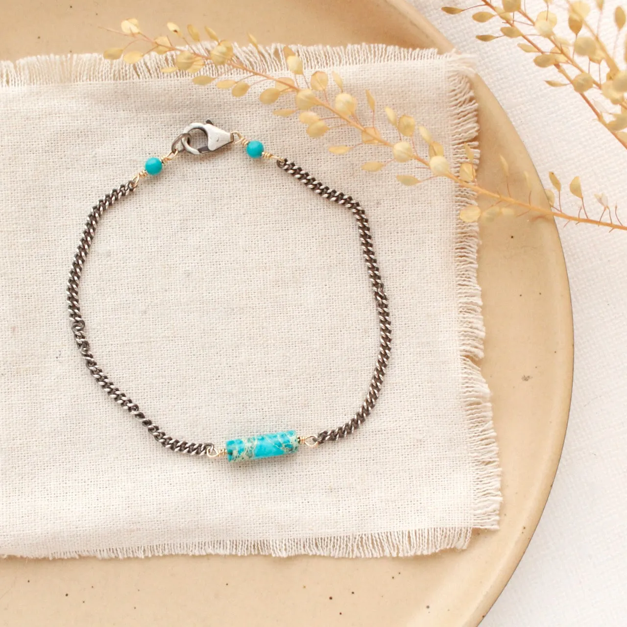 Sydney Sea Sediment Jasper Bracelet