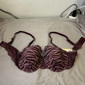ThirdLove Zebra Print Lace Demi Bra 40C