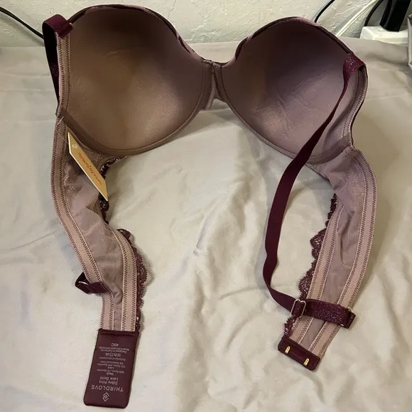 ThirdLove Zebra Print Lace Demi Bra 40C
