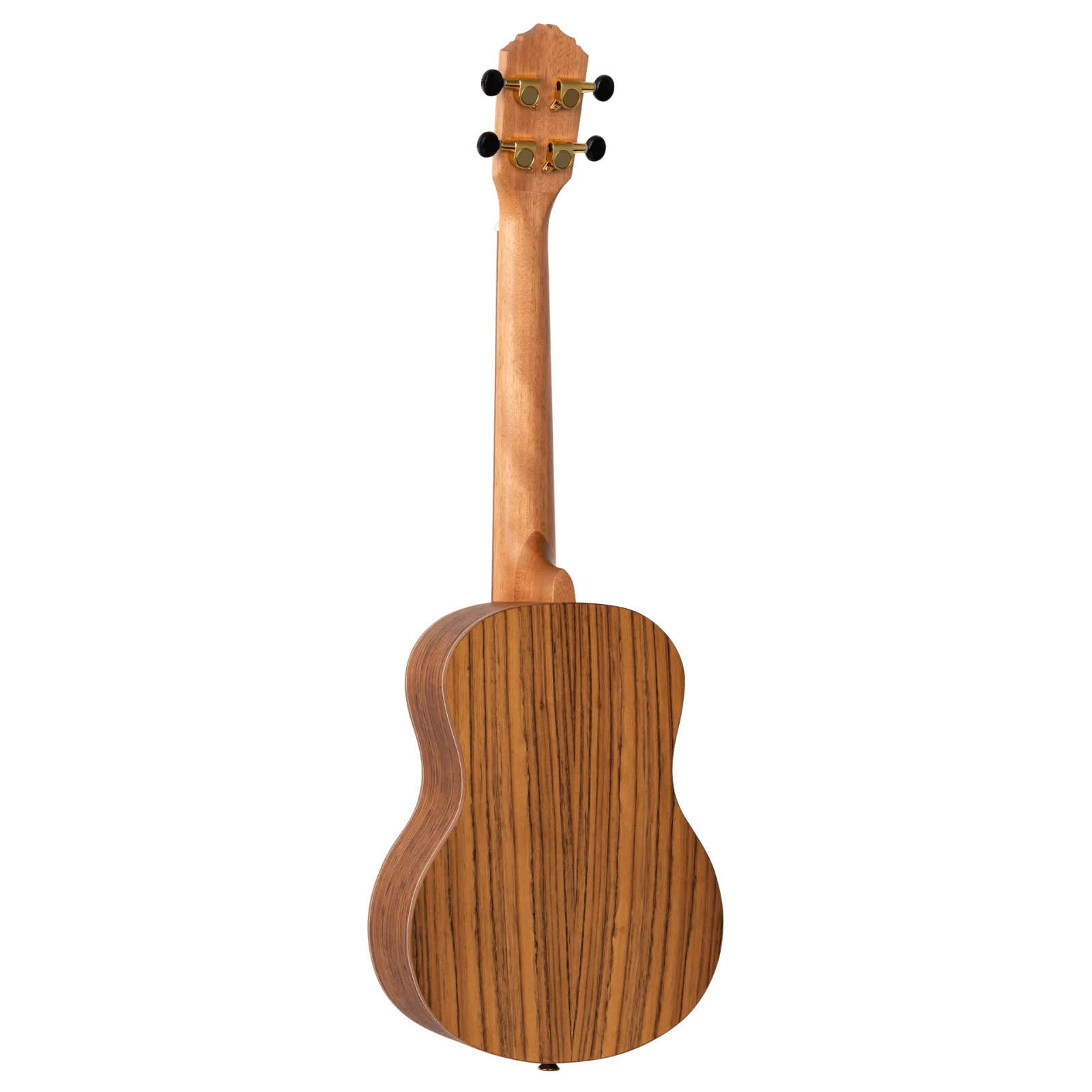 Timber Series Tenor Ukulele - Solid Natural Cedar/Walnut Acoustic with Gig Bag
