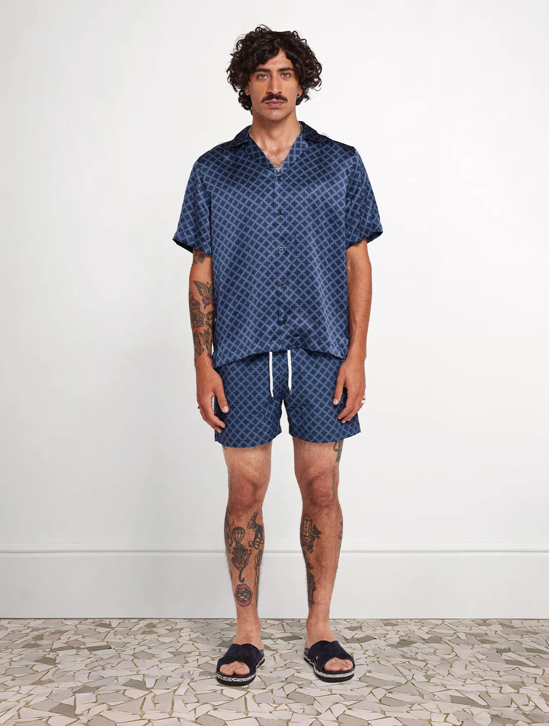TRELIÇA ROBERTO SILK SHIRT