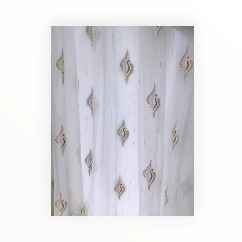 Turkish Lace Curtain Col 122DB 280 cm
