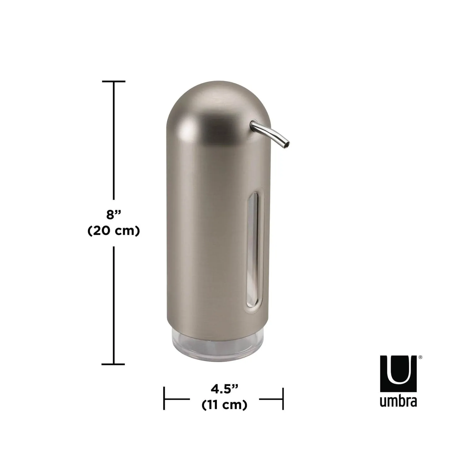 Umbra Penguin Pump Nickel UMB330190410