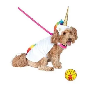 Unicorn Light Up Pet Costume Size Xl