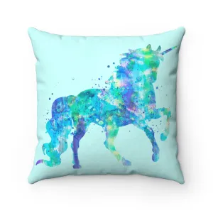 Unicorn Square Pillow