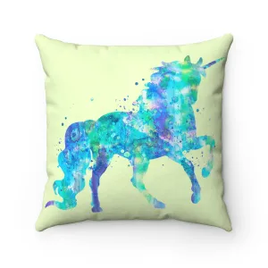 Unicorn Square Pillow