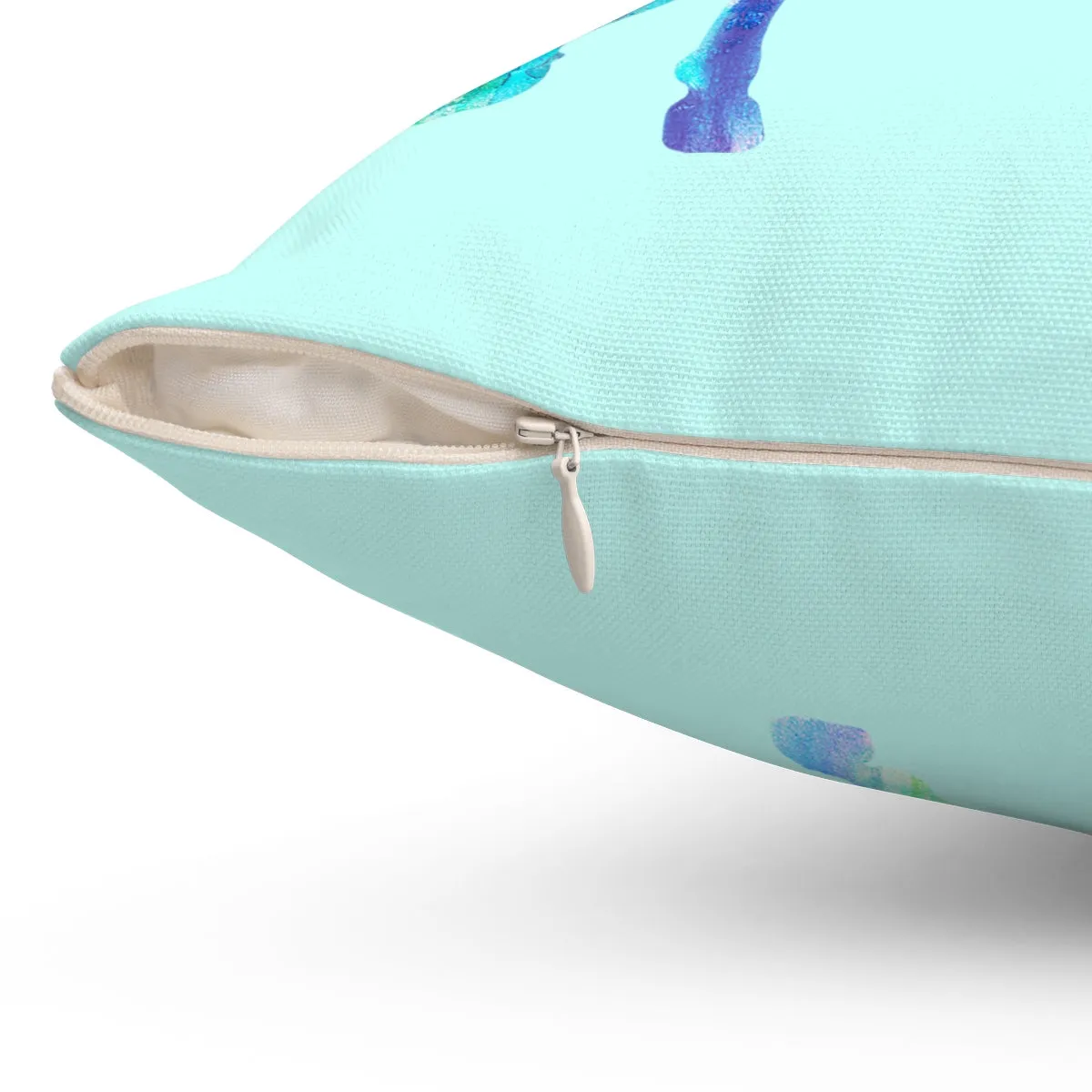 Unicorn Square Pillow