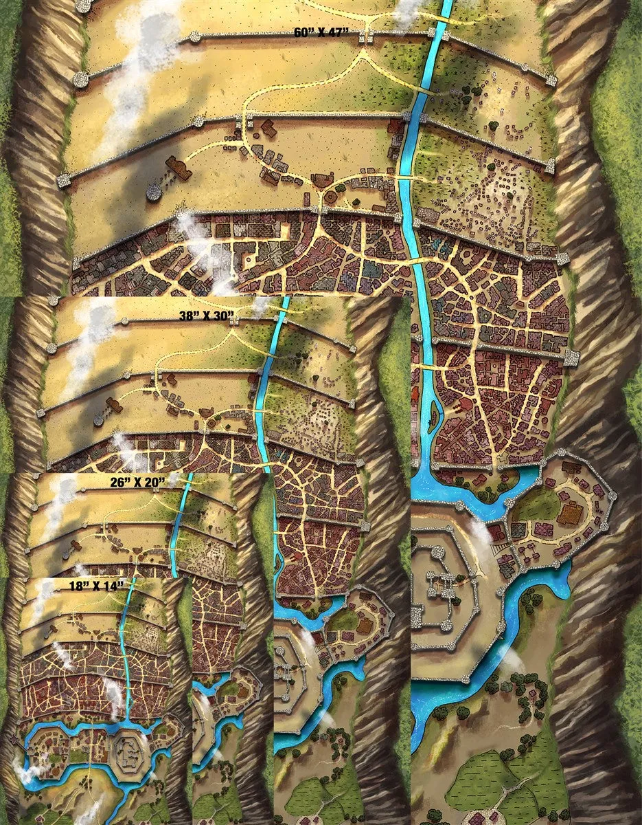 Vaatmery City Fantasy Map Patreon