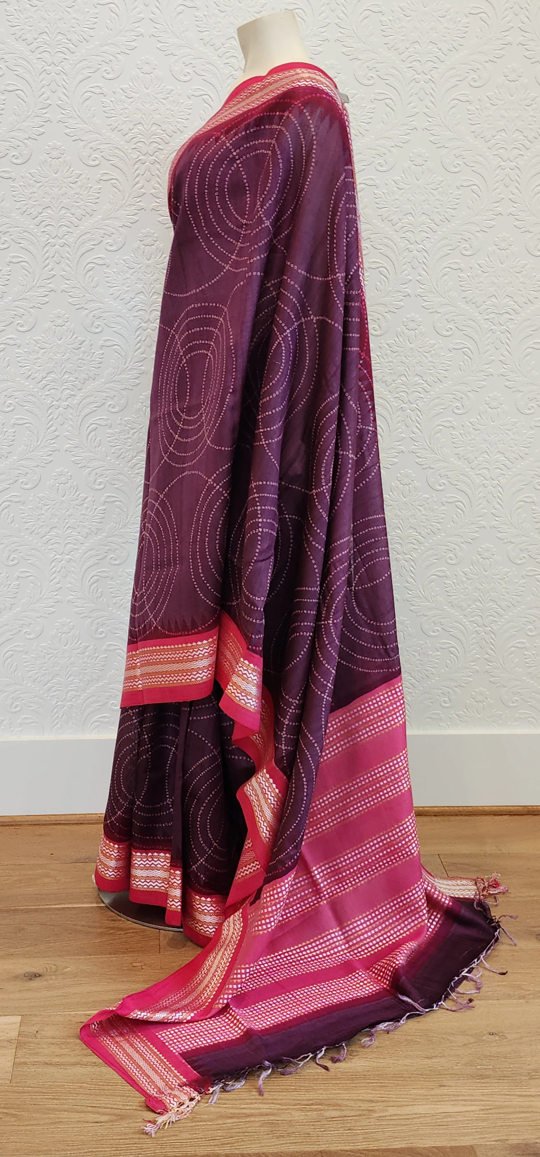Vidharba Tussar Saree Collection.