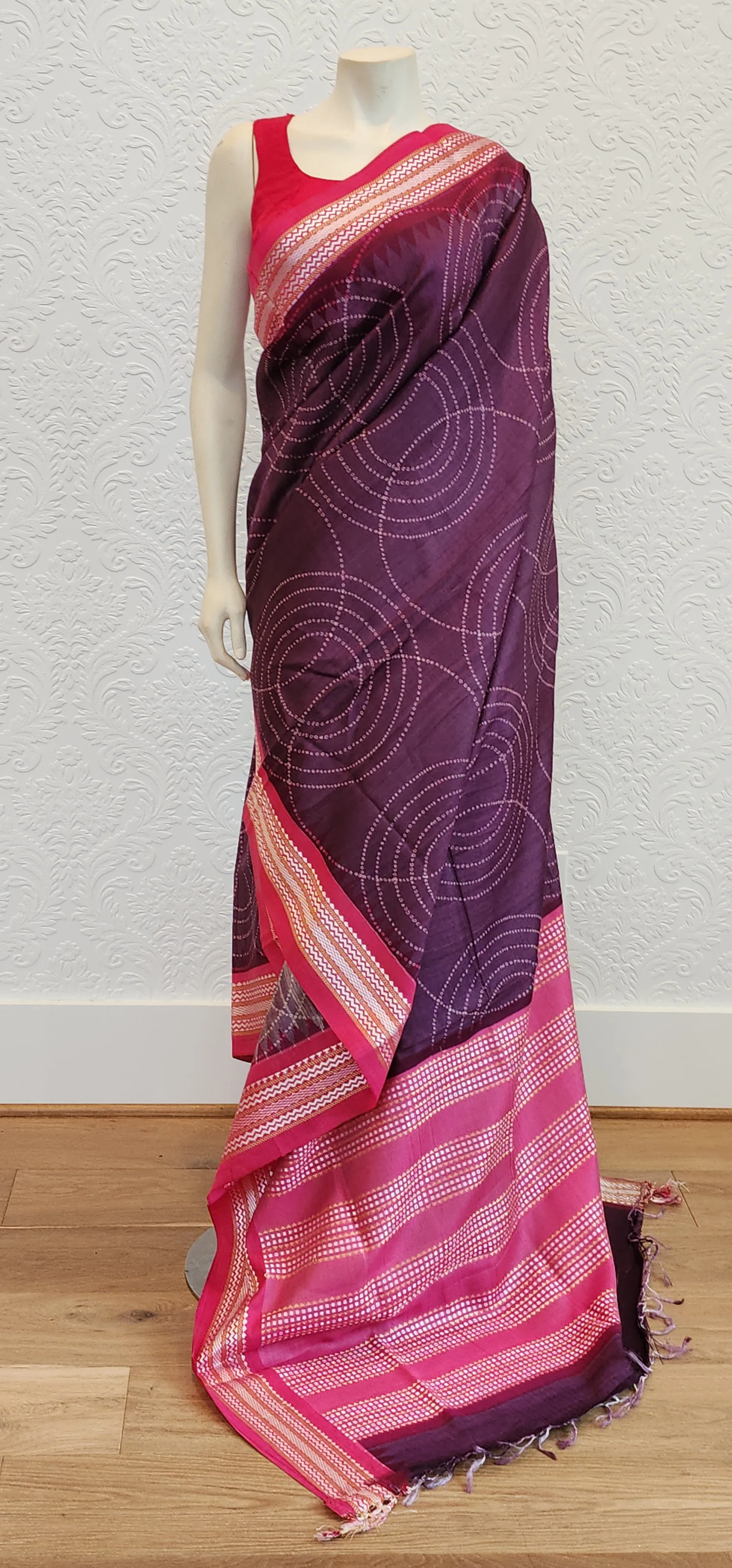 Vidharba Tussar Saree Collection.