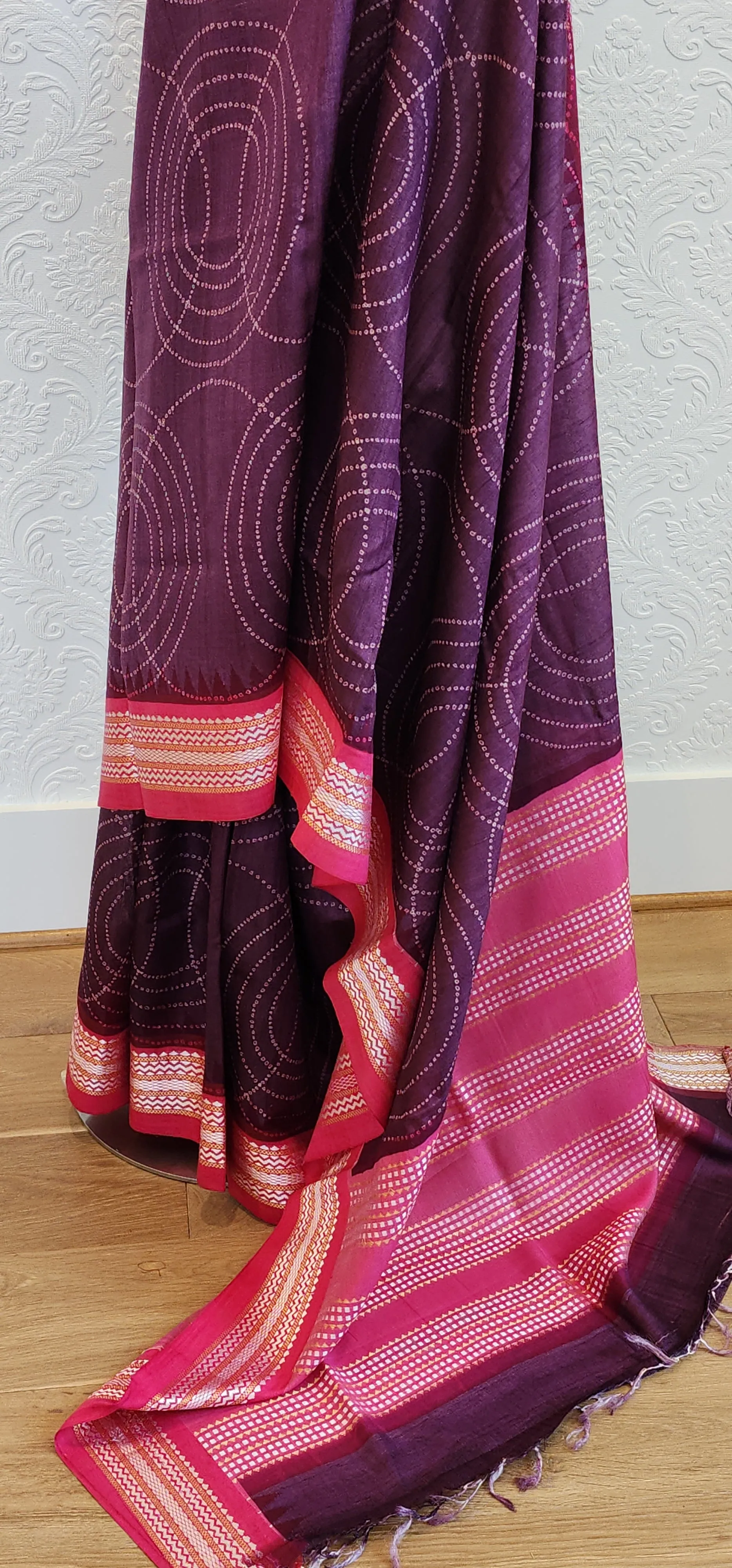 Vidharba Tussar Saree Collection.