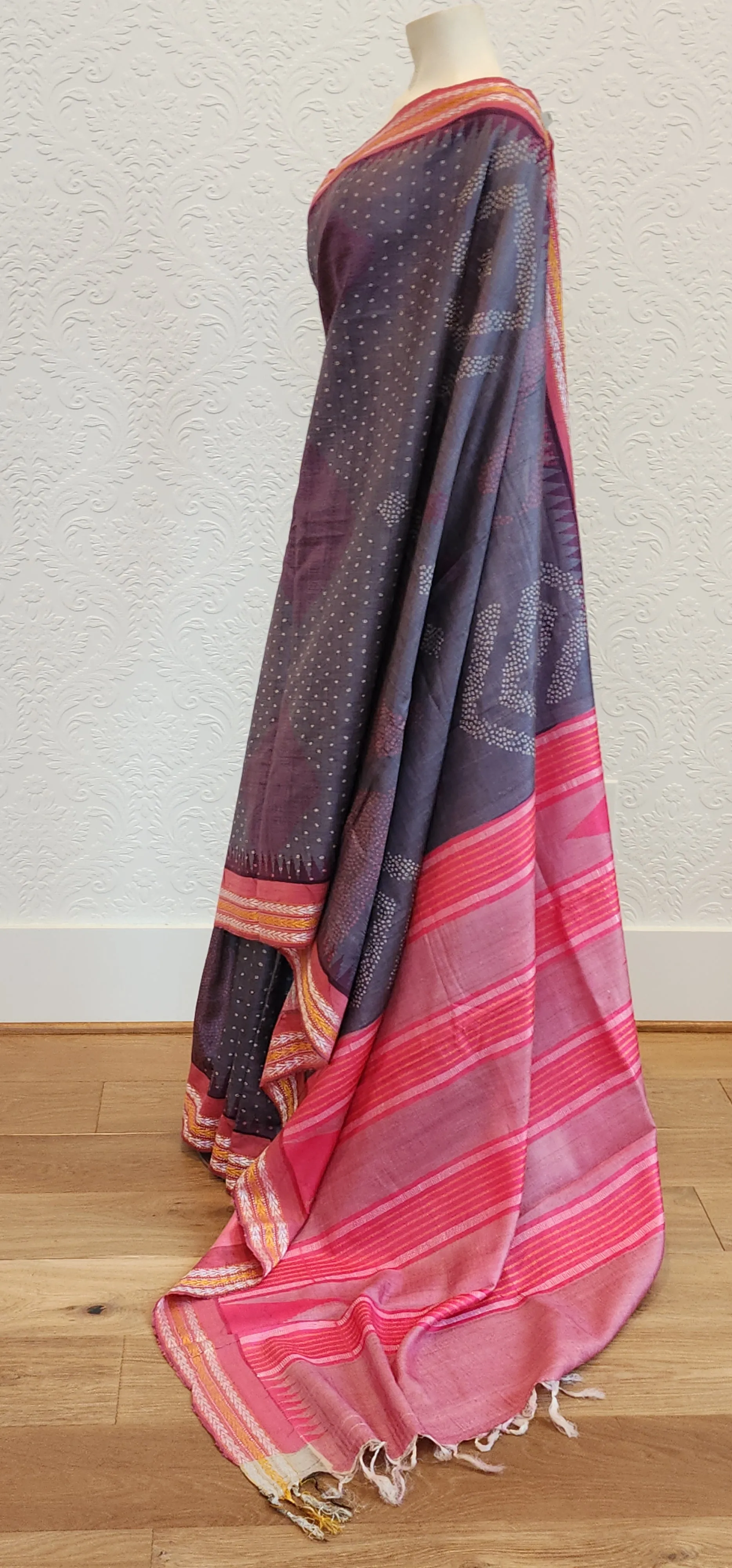 Vidharba Tussar Saree Collection.