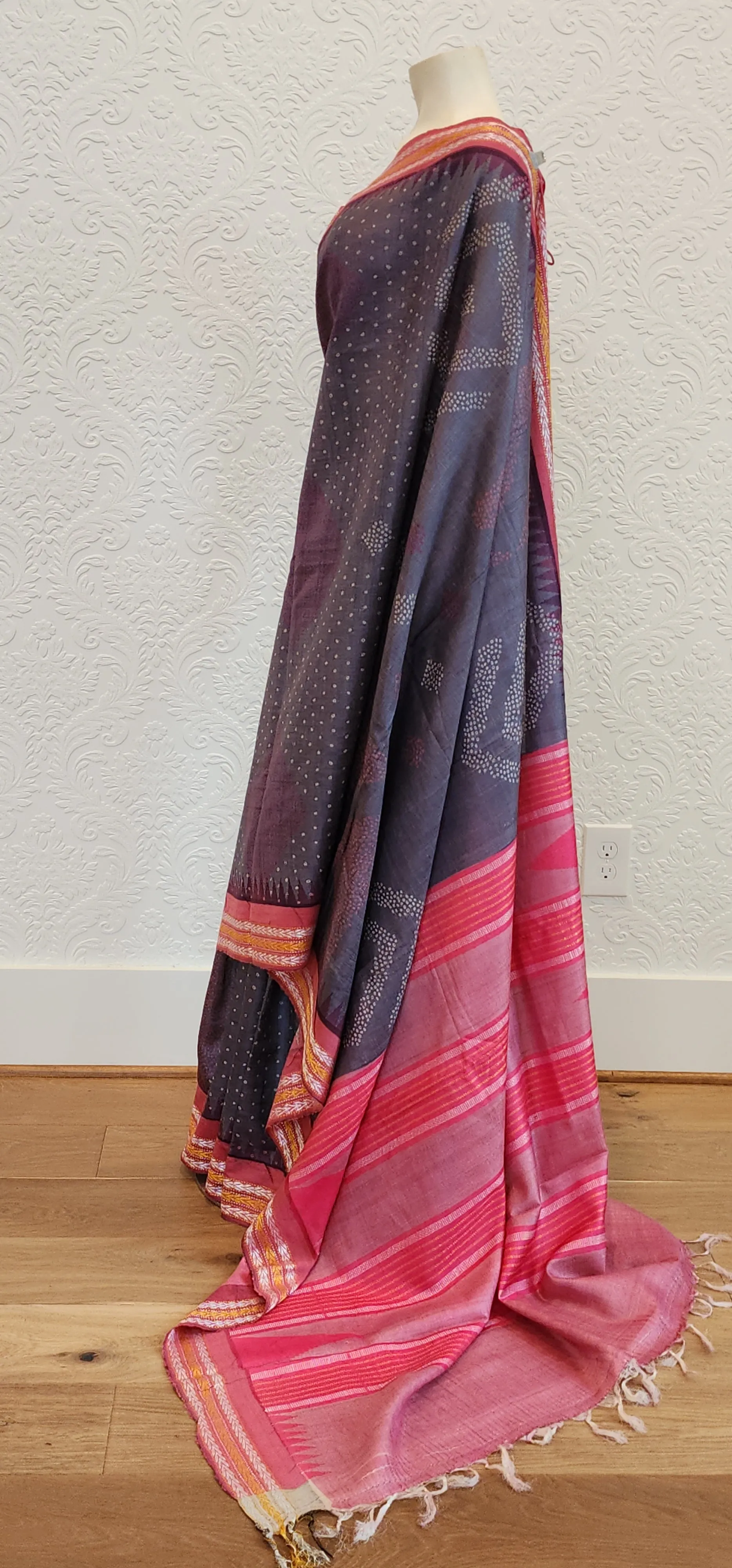 Vidharba Tussar Saree Collection.