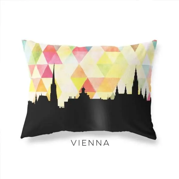 Vienna, Austria geometric skyline