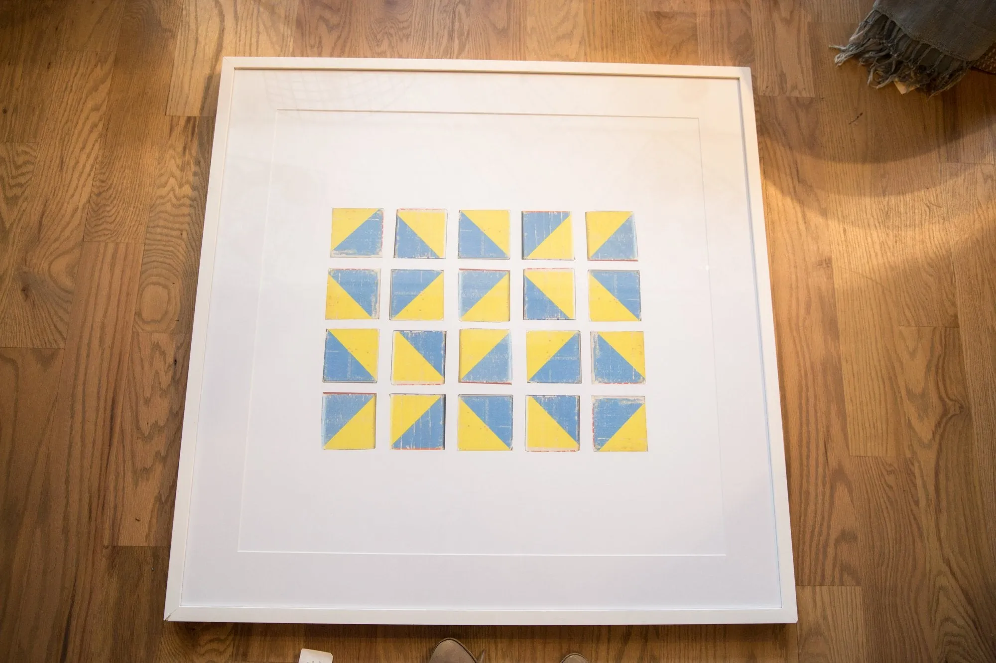 Vintage Visuals Geometric Blocks Photograph