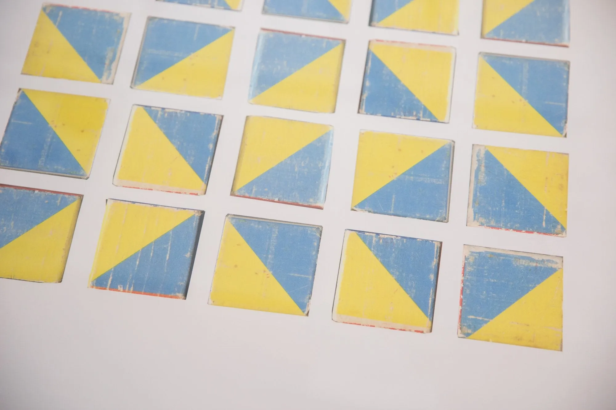 Vintage Visuals Geometric Blocks Photograph