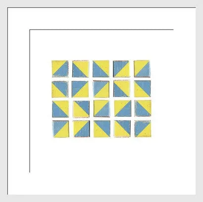Vintage Visuals Geometric Blocks Photograph